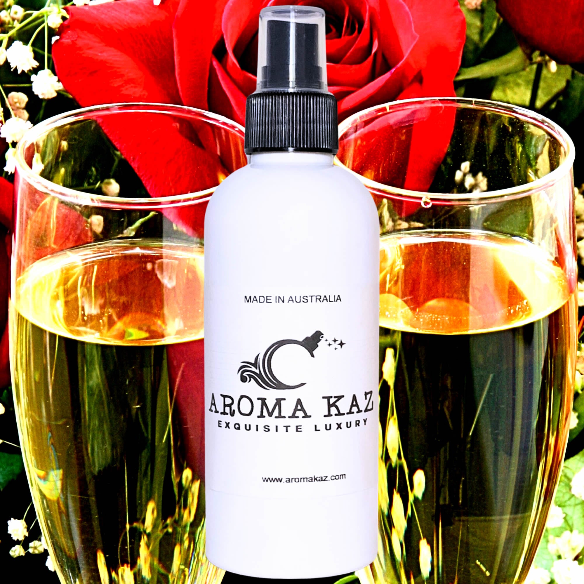 Champagne Roses Room/Linen Spray Plant-Based Vegan Cruelty-Free Pet Safe