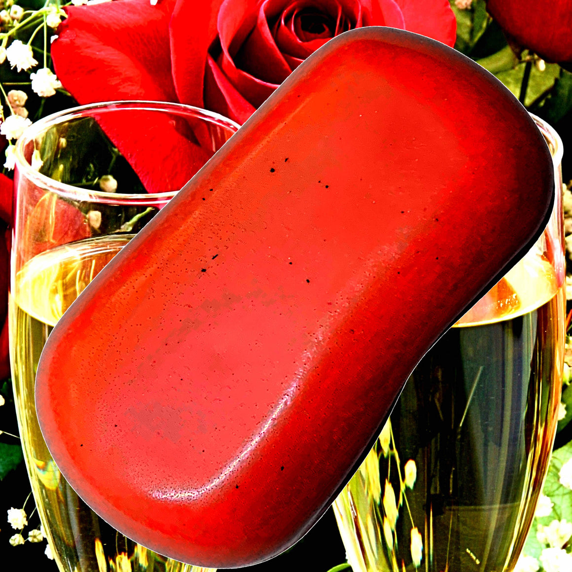 Champagne Roses Vegan Soap Bars Plant-Based Cruelty-Free Handcrafted