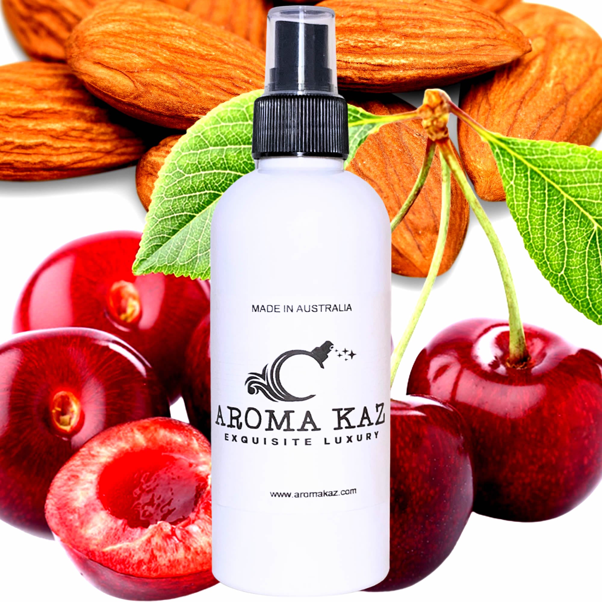 Cherry Almond Room/Linen Spray Plant-Based Vegan Cruelty-Free Pet Safe