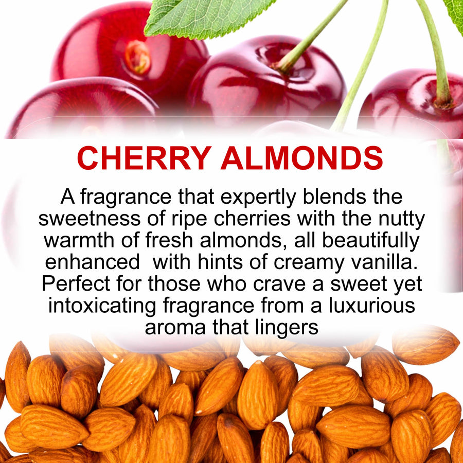 Cherry Almond Vegan Soap Bars Plant-Based Cruelty-Free Handcrafted