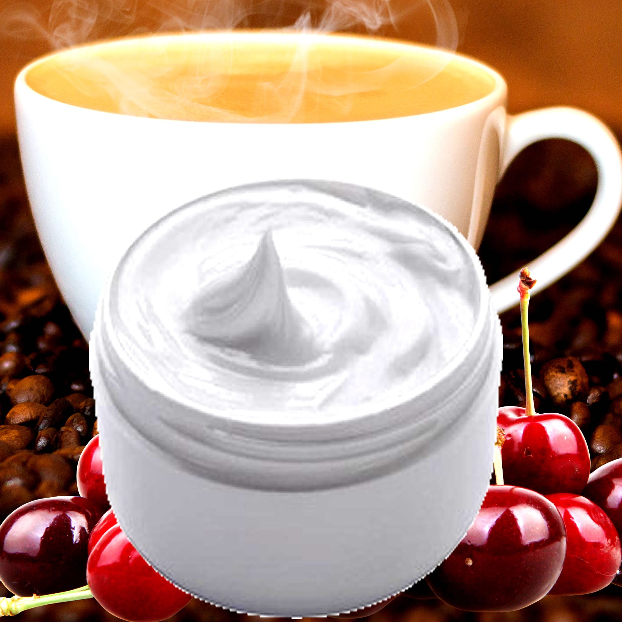 Cherry Coffee Body & Hand Cream Vegan Cruelty-Free Moisturiser