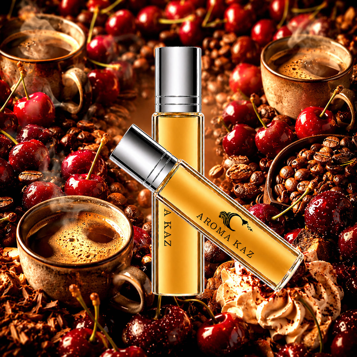 Cherry Coffee Fragrance Oil Roll-On