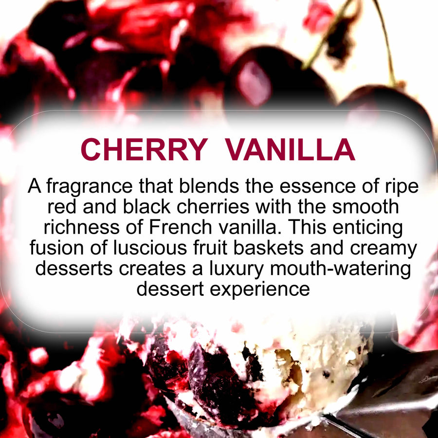 Cherry Vanilla Car Air Freshener Spray Deodoriser – eco-friendly, vegan, cruelty-free handmade featuring fruity cherry and creamy vanilla fragrance, handmade in Australia.
