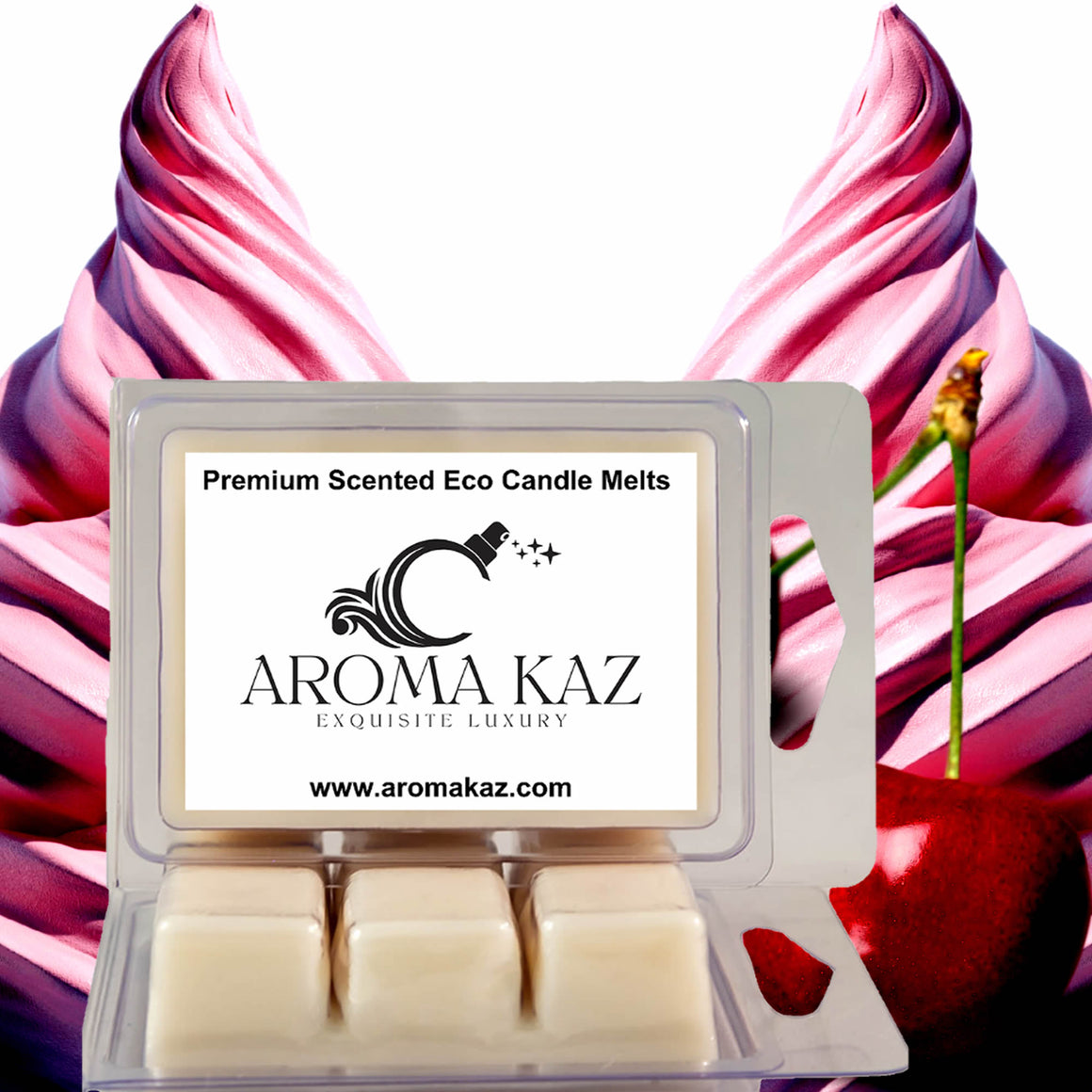 Cherry Musk Vanilla Soy Wax Melts – Hand-Poured, Plant-Based & Vegan