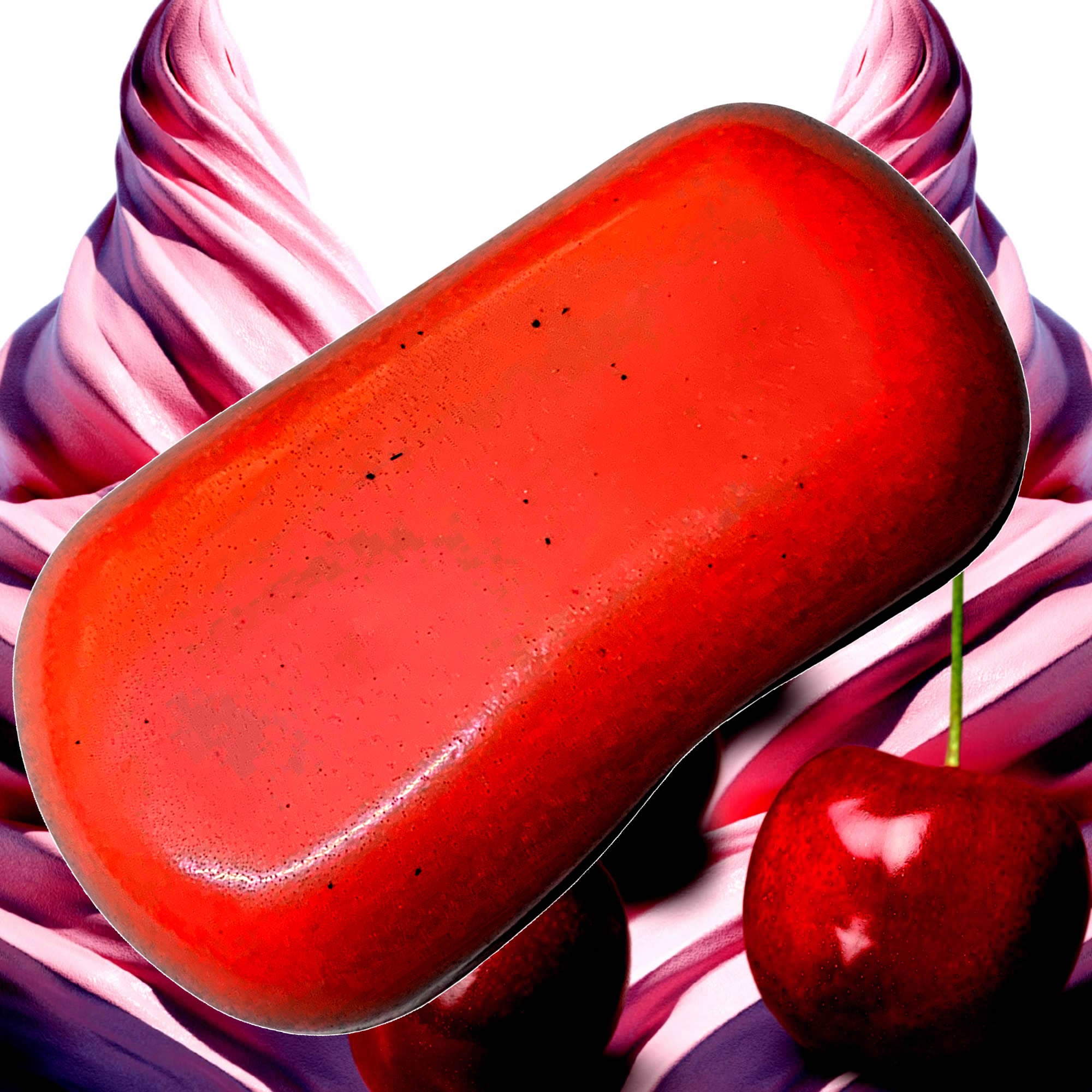 Cherry Musk Vanilla Vegan Soap Bars Plant-Based Cruelty-Free Handcrafted