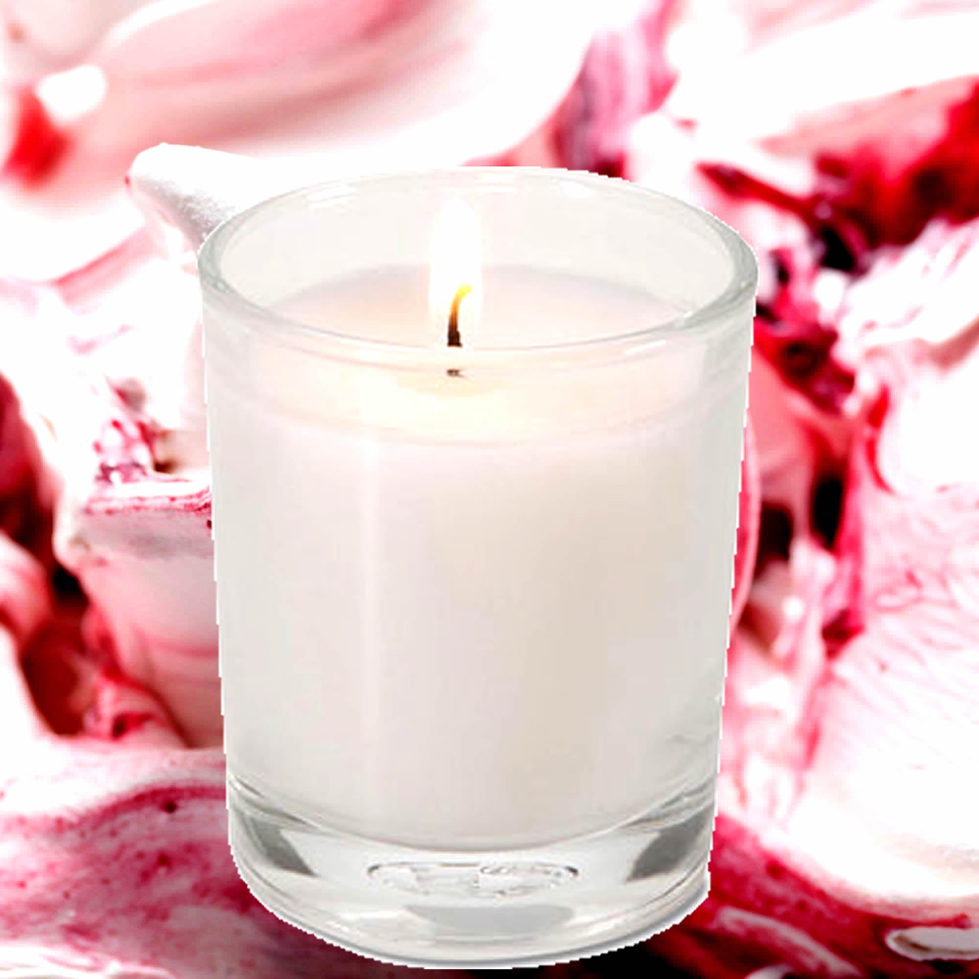 Cherry Vanilla Eco Soy Votive Candles – Clean Burn, Plant-Based, Vegan & Pet Safe