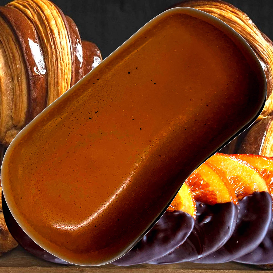 Choc Orange Croissants Vegan Soap Bars Plant-Based Cruelty-Free Handcrafted