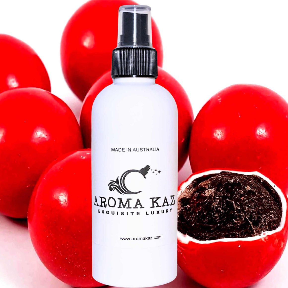 Choc Orange Jaffa Car Air Freshener Spray Deodoriser – eco-friendly, vegan, cruelty-free handmade featuring chocolate and orange candy aroma, handmade in Australia.