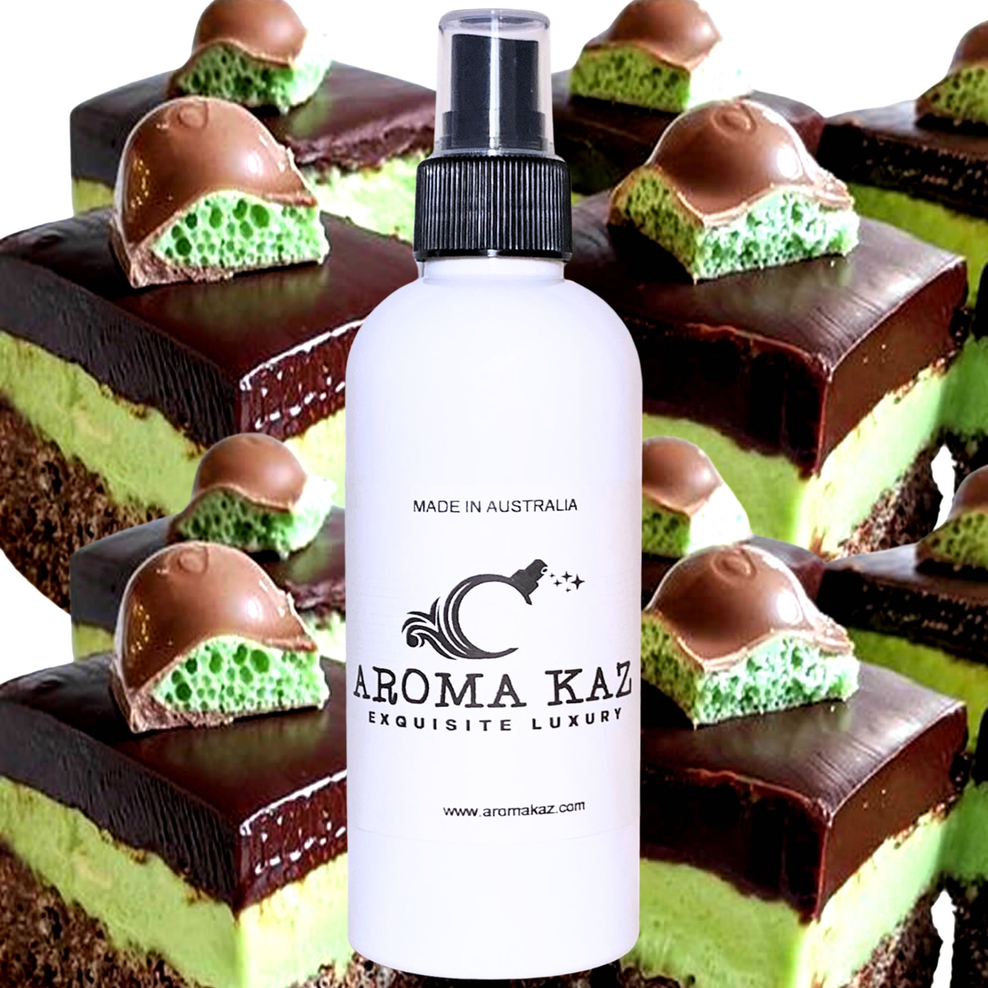 Choc Mint Cheesecake Car Air Freshener Spray – Plant-Based, Vegan, Cruelty-Free & Pet Safe