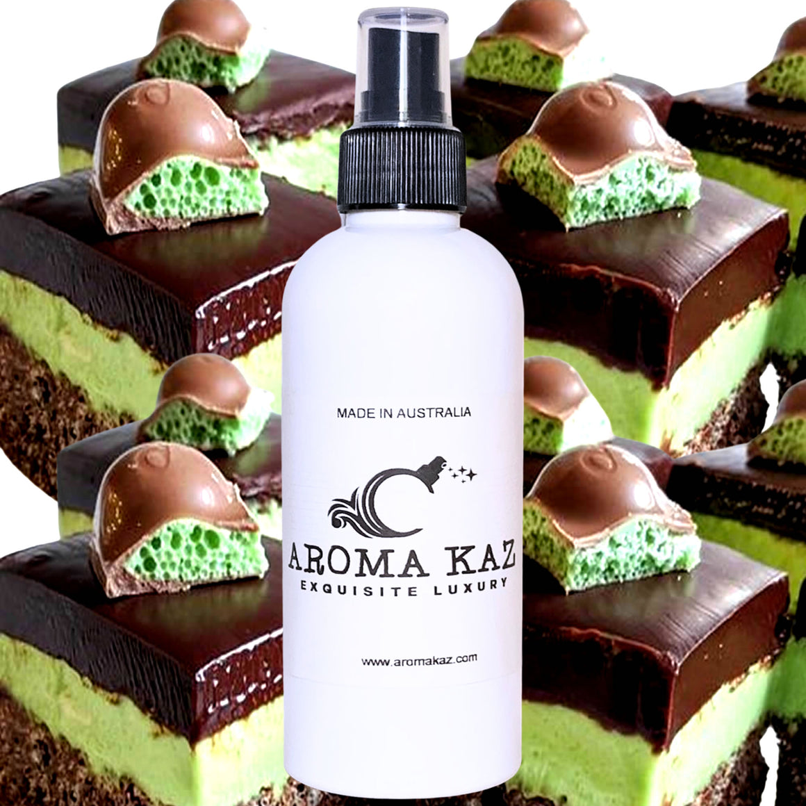 Choc Mint Cheesecake Car Air Freshener Spray – Plant-Based, Vegan, Cruelty-Free & Pet Safe