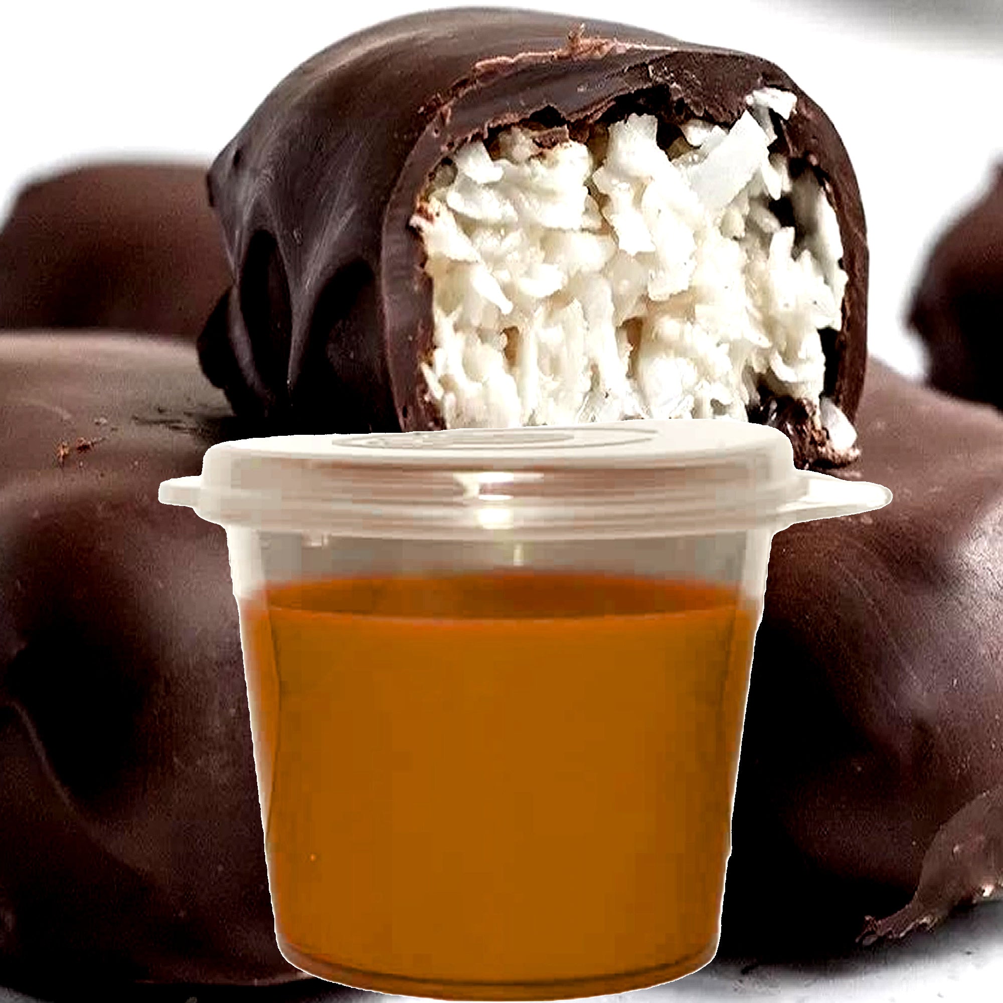 Chocolate Coconut eco soy wax melts – vegan, cruelty-free featuring tropical coconut blended with rich chocolate, handmade in Australia.