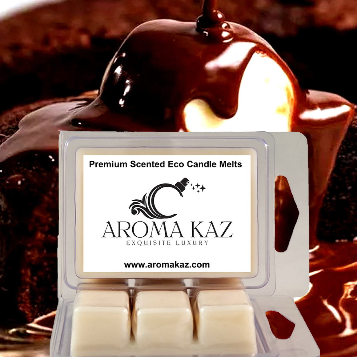 Chocolate Marshmallows eco soy wax melts – vegan, cruelty-free featuring sweet marshmallow and chocolate blend, handmade in Australia.