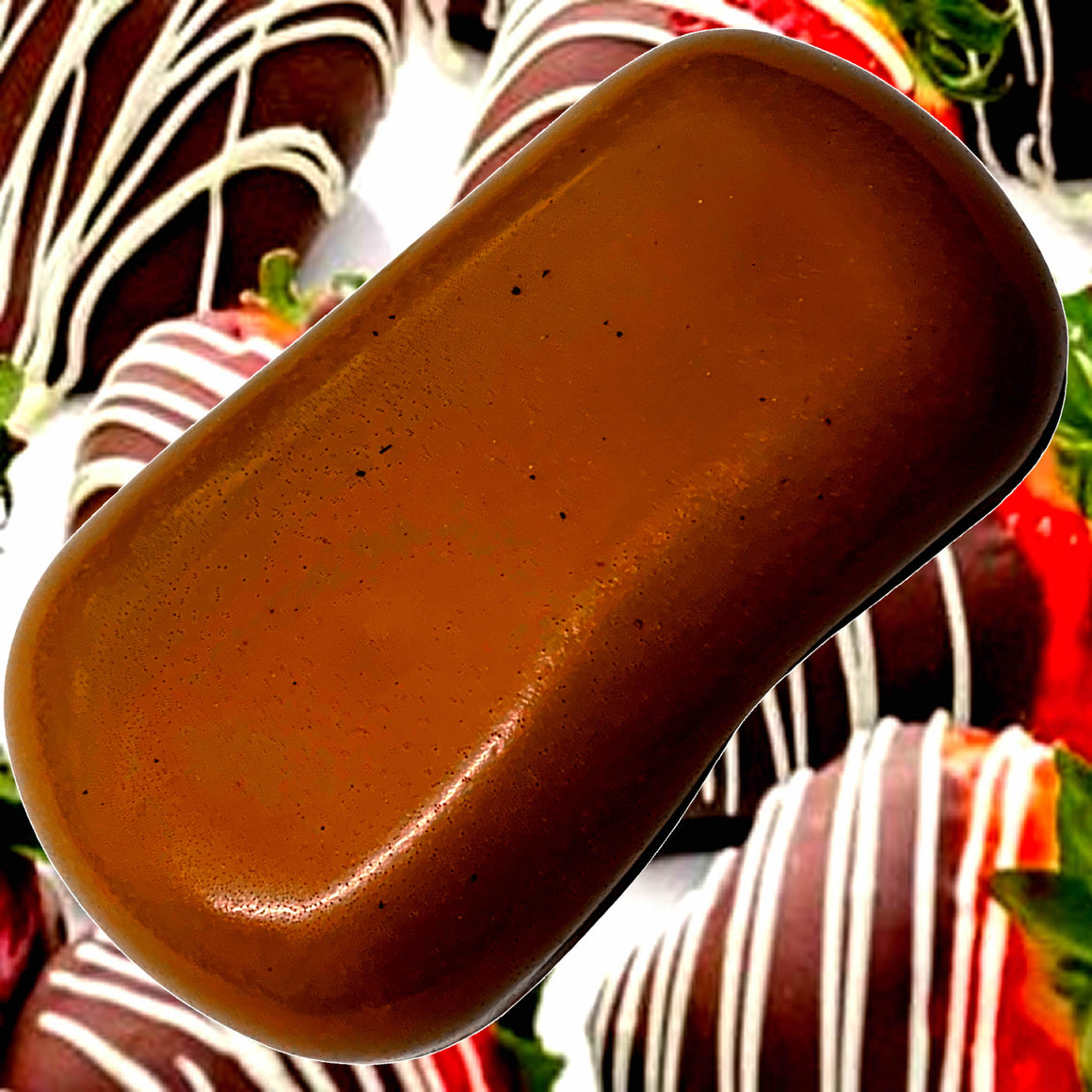 Chocolate Strawberries Vegan Soap Bars Plant-Based Cruelty-Free Handcrafted
