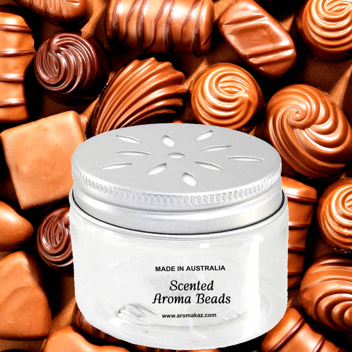 Chocolate Air Freshener Aroma Beads - Room, Car, Pantry, Pet Areas, Linen