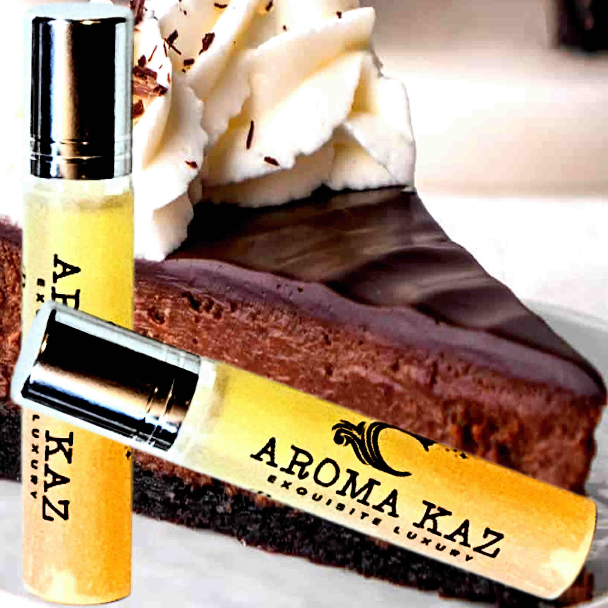 Chocolate Cheesecake Roll-On Perfume Plant-Based Vegan Cruelty Free