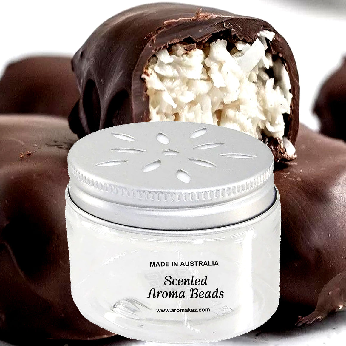 Chocolate Coconut Air Freshener Aroma Beads - Room, Car, Pantry, Pet Areas, Linen