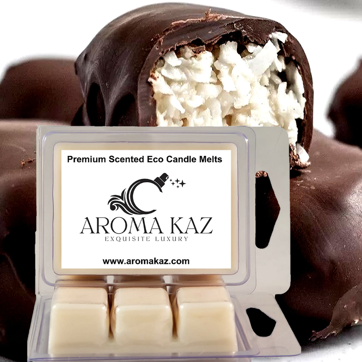 Chocolate Coconut Soy Wax Melts – Hand-Poured, Plant-Based & Vegan