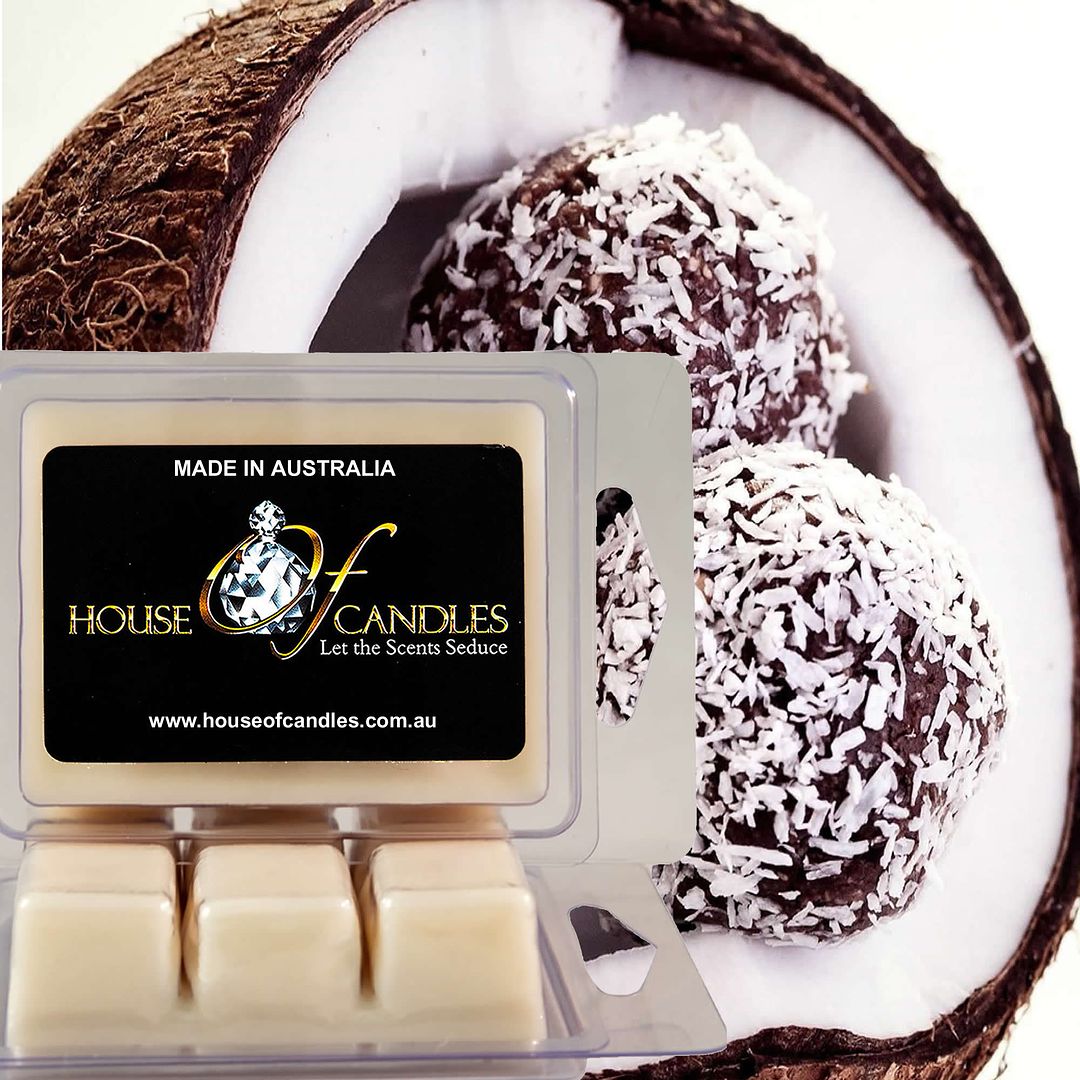 Chocolate Coconut Eco Soy Candle Wax Melts Clam Packs