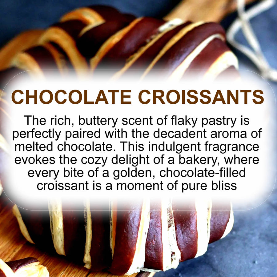 Chocolate Croissants Fragrance Oil – Candle, Soap & Craft Making – Vegan & Cruelty-Free
