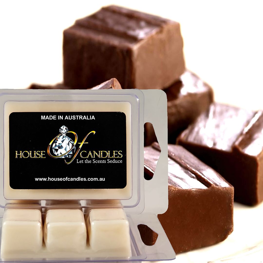 Chocolate Fudge Eco Soy Candle Wax Melts Clam Packs