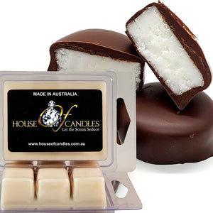 Chocolate Peppermint Eco Soy Candle Wax Melts Clam Packs