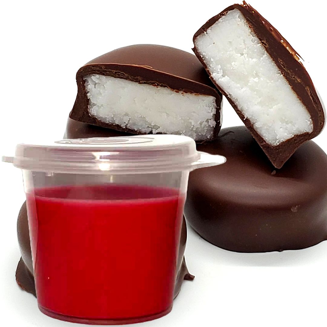 Chocolate Peppermint Eco Soy Shot Pot Candle Wax Melts