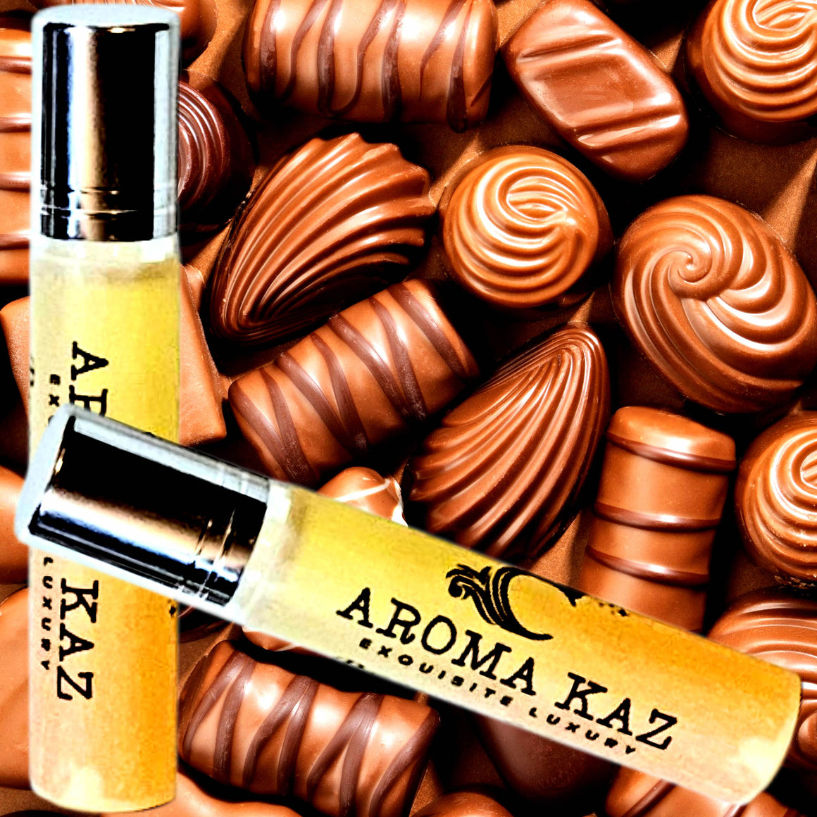 Chocolate Roll-On Perfume Plant-Based Vegan Cruelty Free