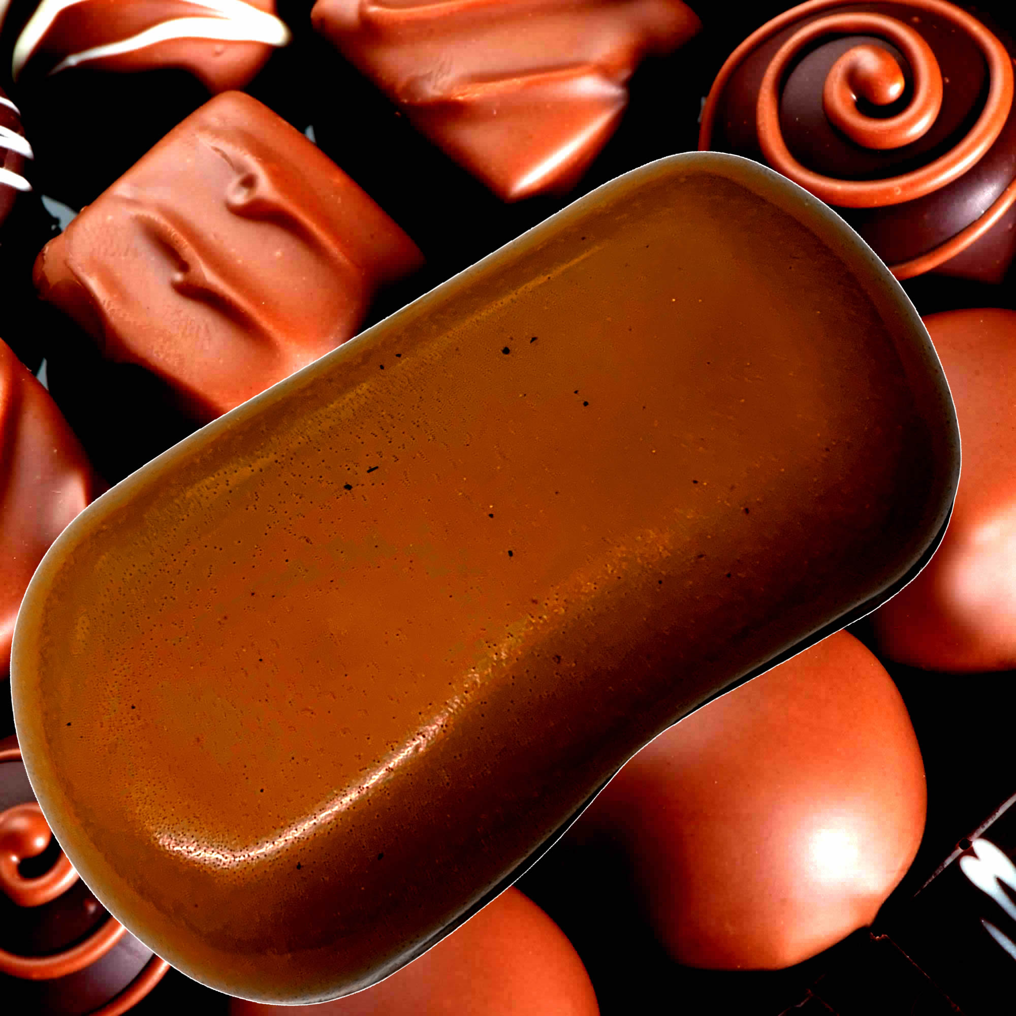 Chocolate Vegan Soap Bars Plant-Based Cruelty-Free Handcrafted