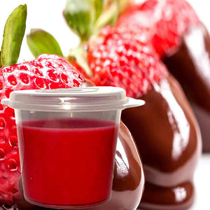 Chocolate Strawberries Eco Soy Shot Pot Candle Wax Melts