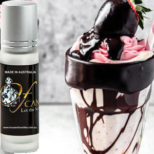 Chocolate Strawberry Milkshake Perfume Roll On Fragrance Oil