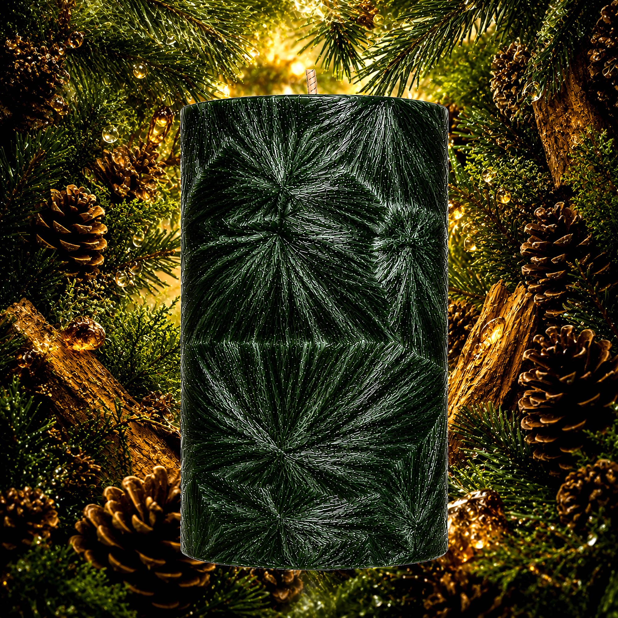 Christmas Balsam Pillar Candle