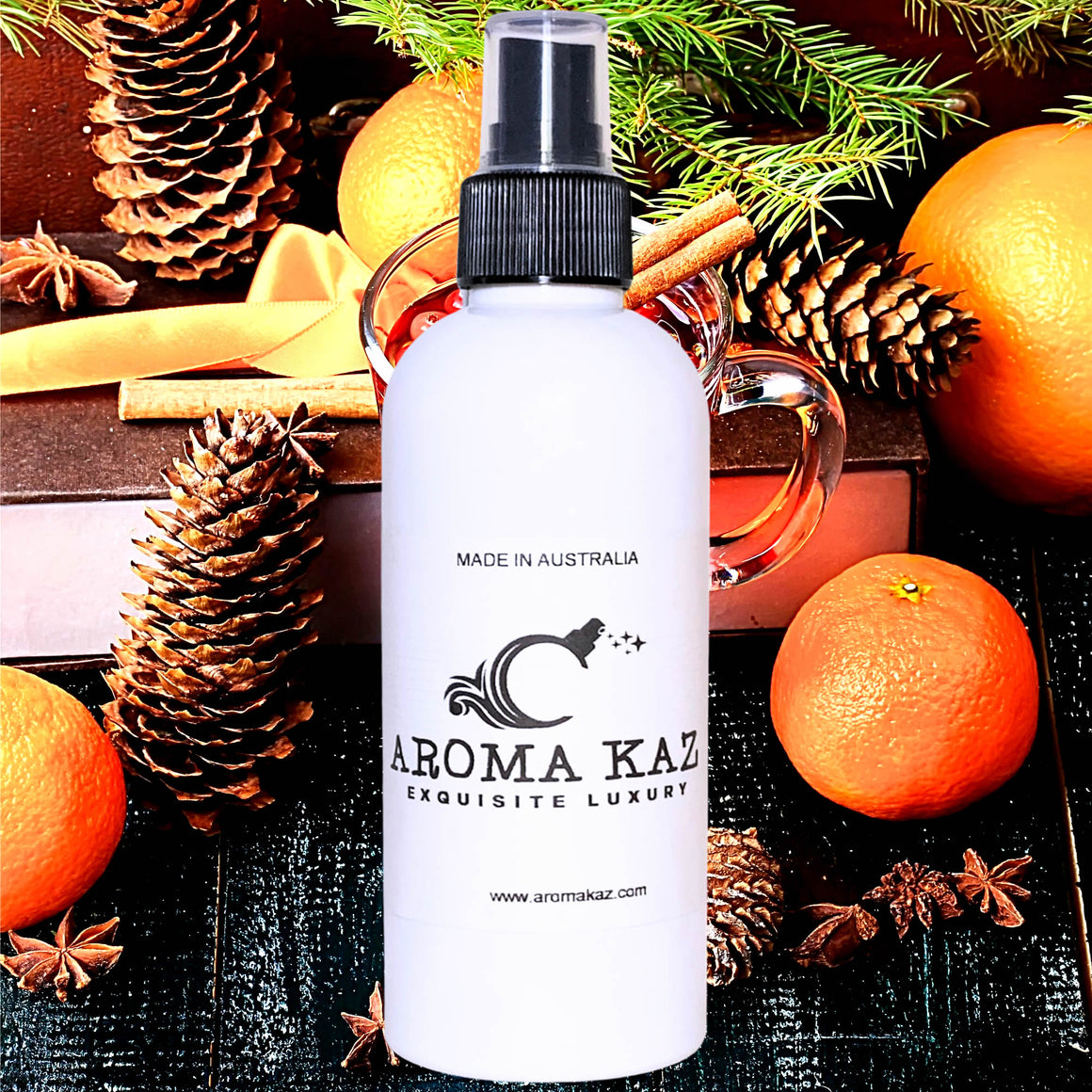 Christmas Cedar & Cranberries Room/Linen Spray Plant-Based Vegan Cruelty-Free Pet Safe