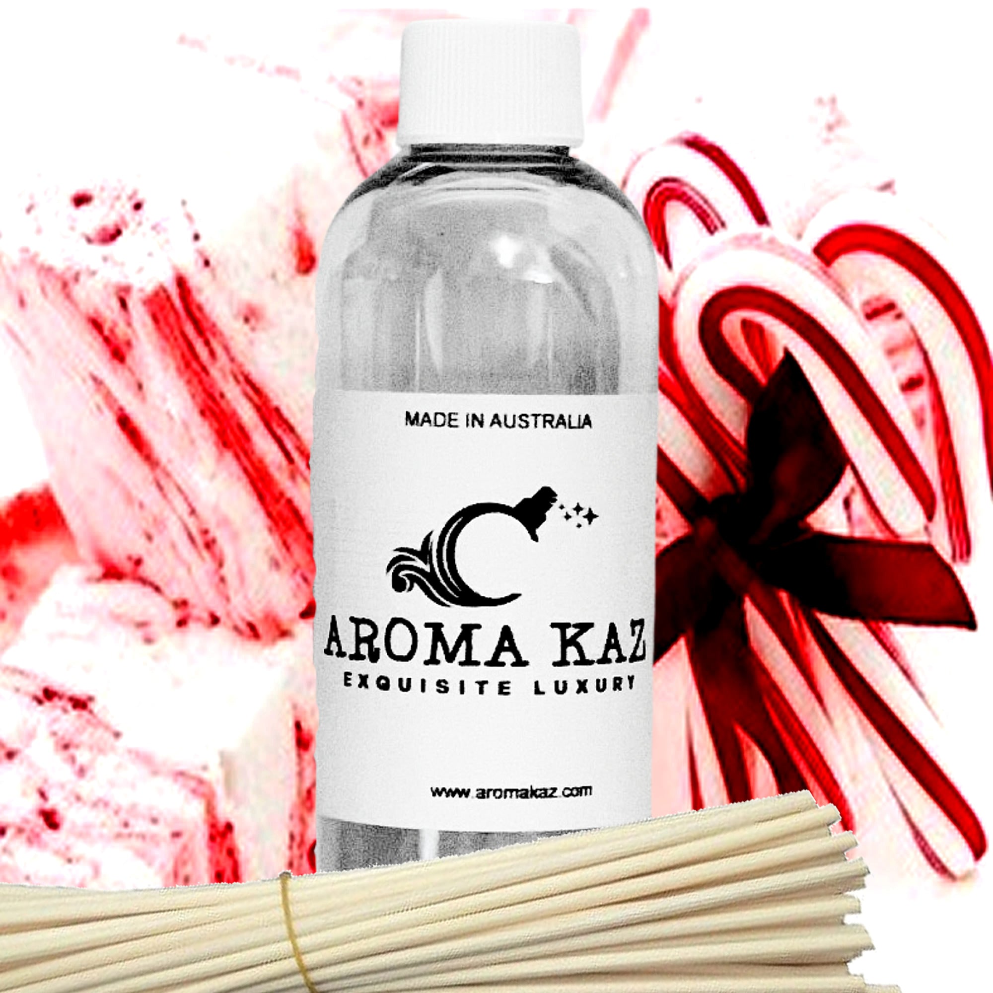 Christmas Marshmallows Diffuser Fragrance Oil with Reeds – Vegan Cruelty-Free Home Aroma