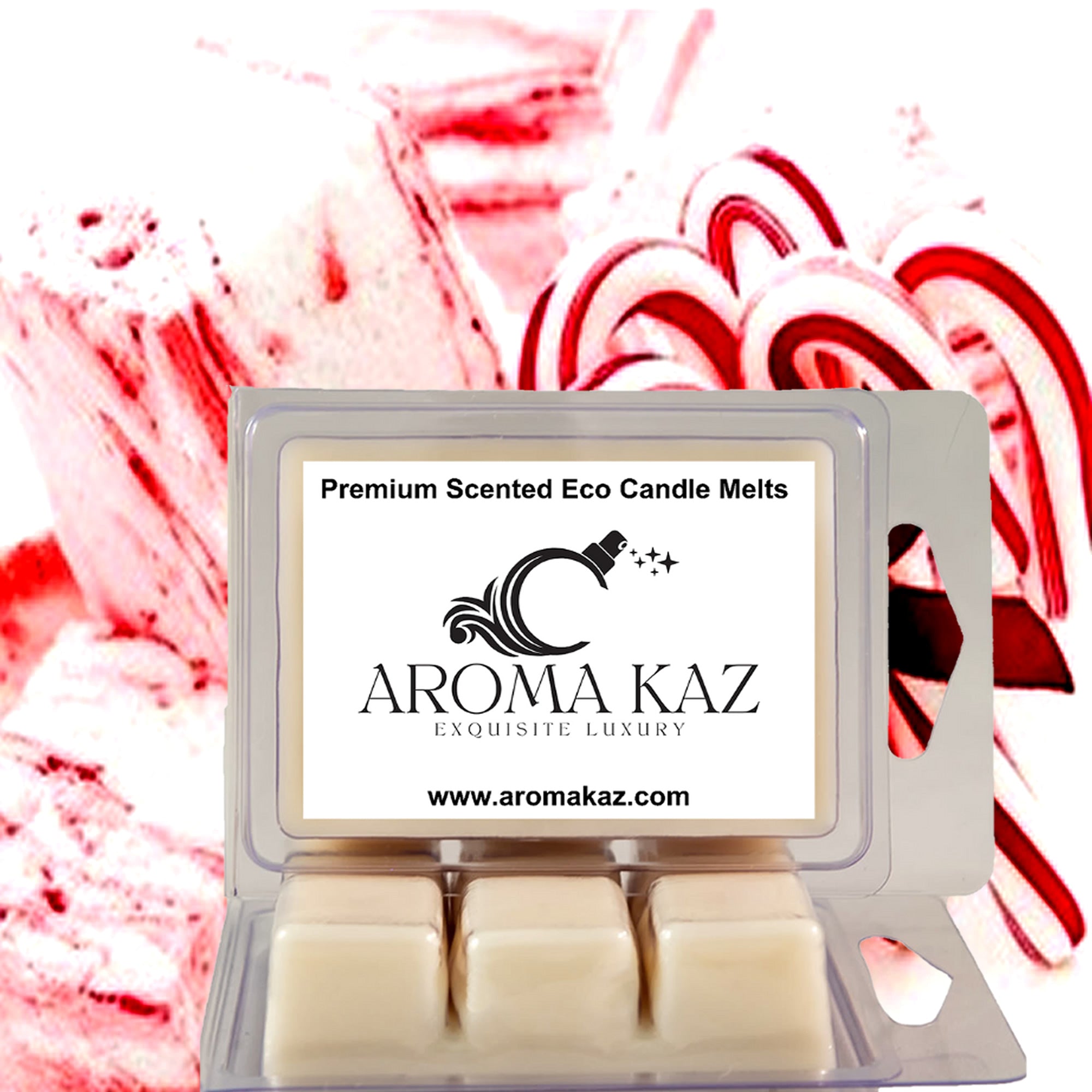 Christmas Marshmallows eco soy wax melts – vegan, cruelty-free featuring sweet marshmallow holiday treat aroma, handmade in Australia.
