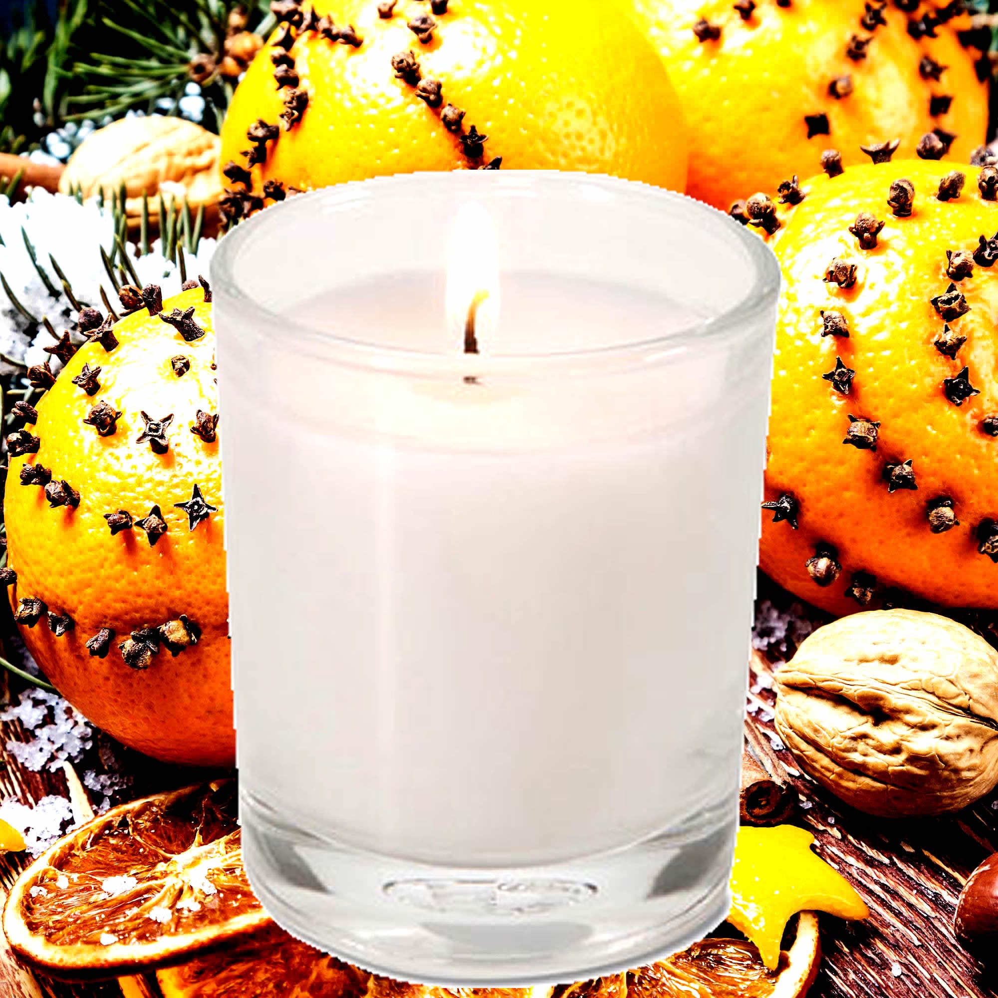 Christmas Memories Eco Soy Votive Candles – Clean Burn, Plant-Based, Vegan & Pet Safe