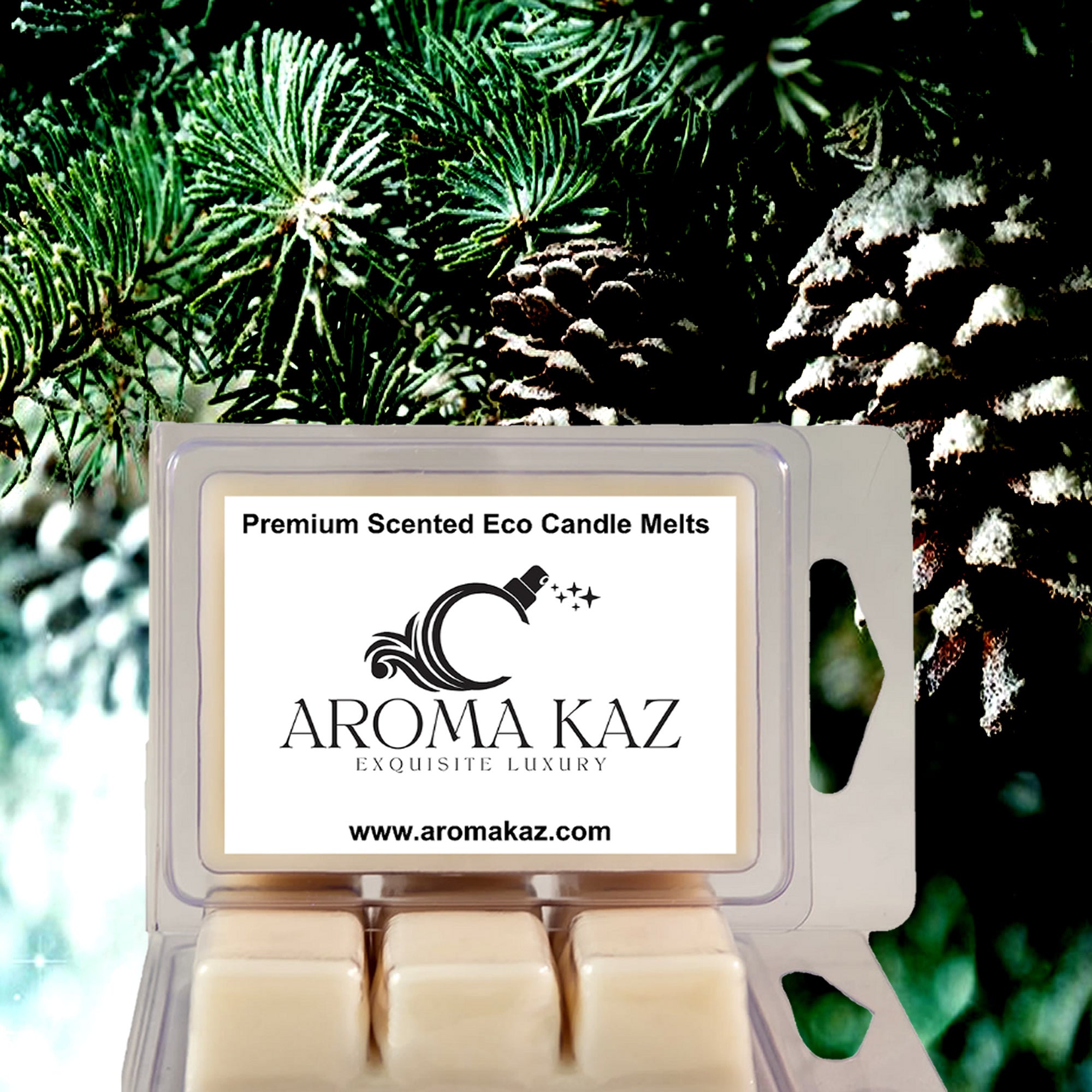 Christmas Balsam Soy Wax Melts – Hand-Poured, Plant-Based & Vegan