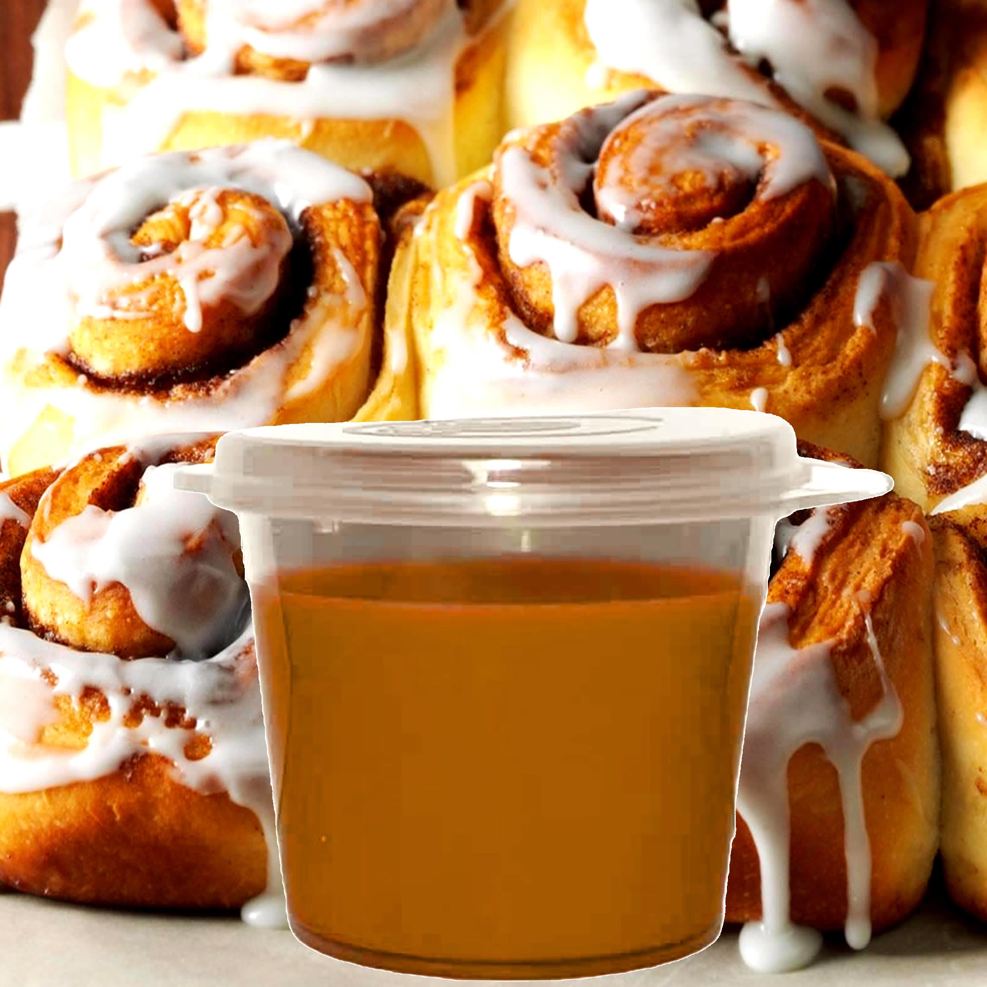 Cinnamon Buns eco soy wax melts – vegan, cruelty-free featuring warm baked cinnamon aroma, handmade in Australia.