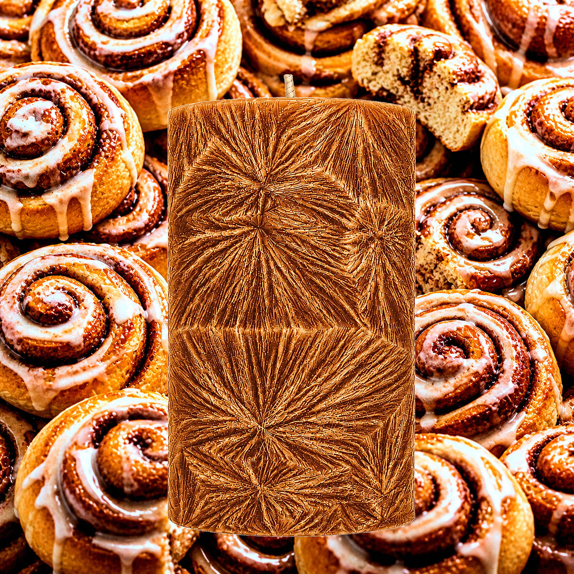 Cinnamon Buns Pillar Candle