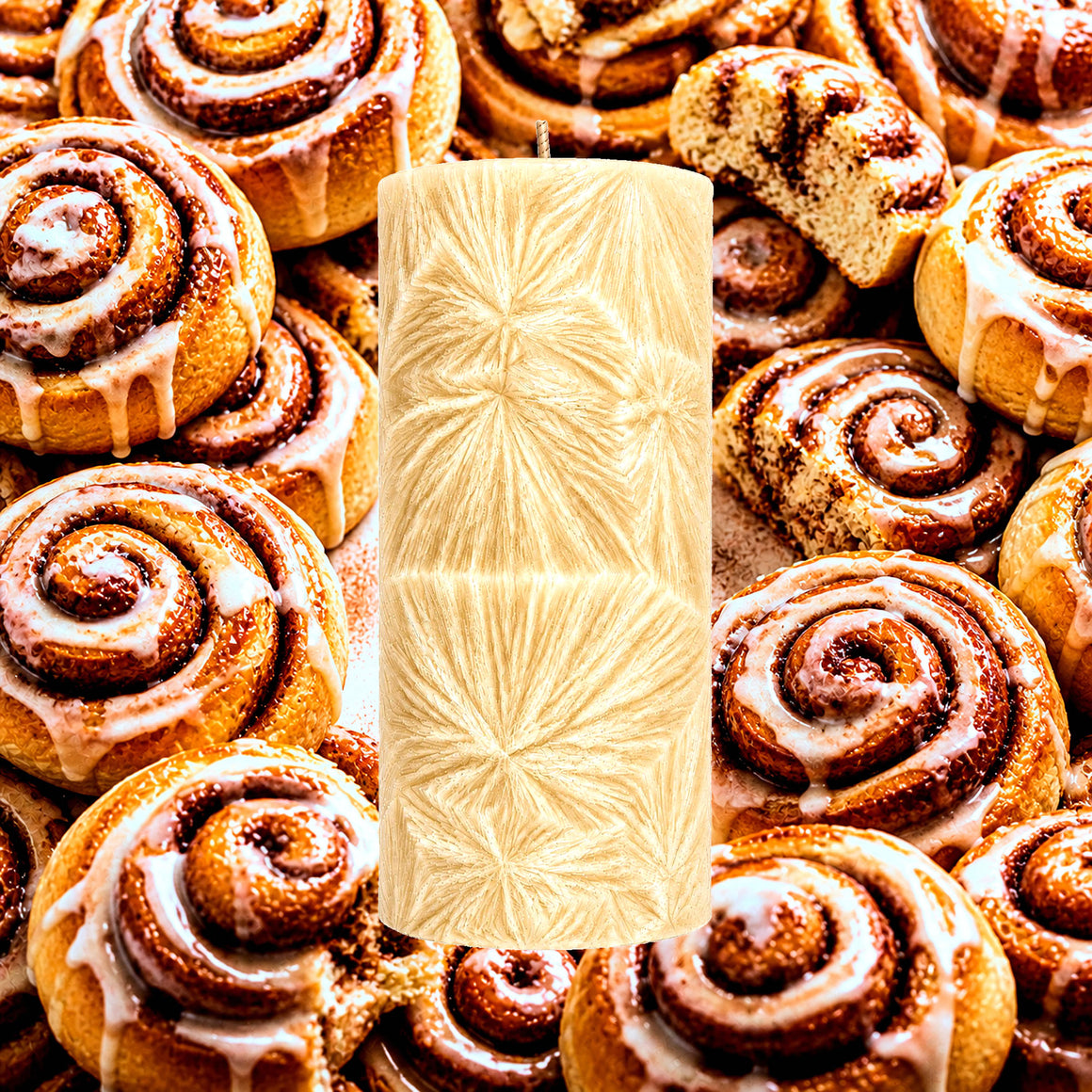 Cinnamon Buns Pillar Candle