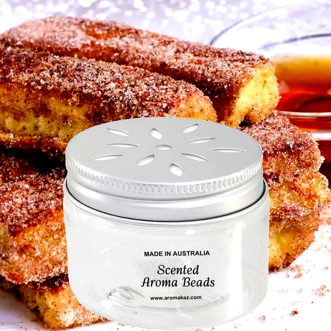 Cinnamon French Toast Air Freshener Aroma Beads - Room, Car, Pantry, Pet Areas, Linen