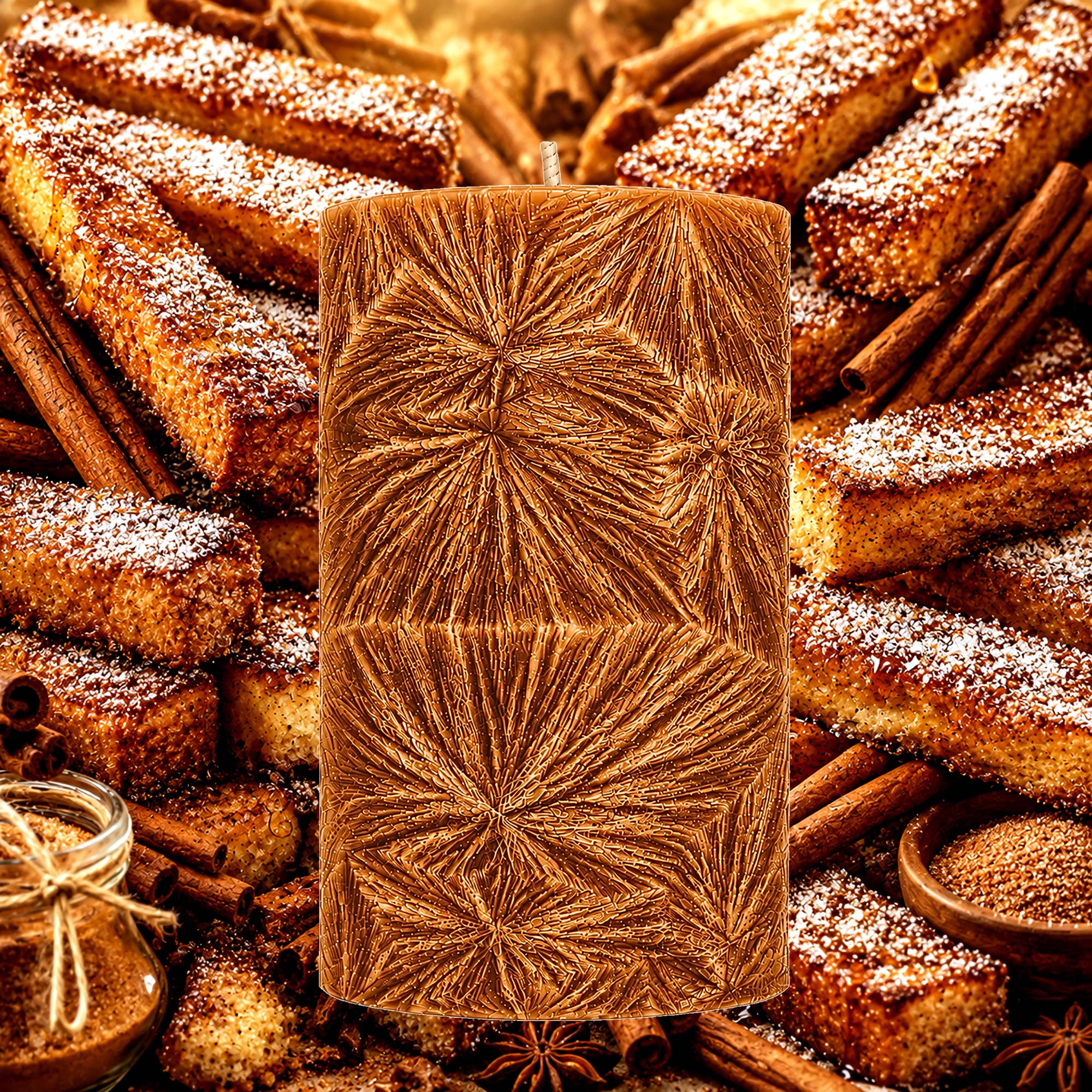 Cinnamon French Toast Pillar Candle