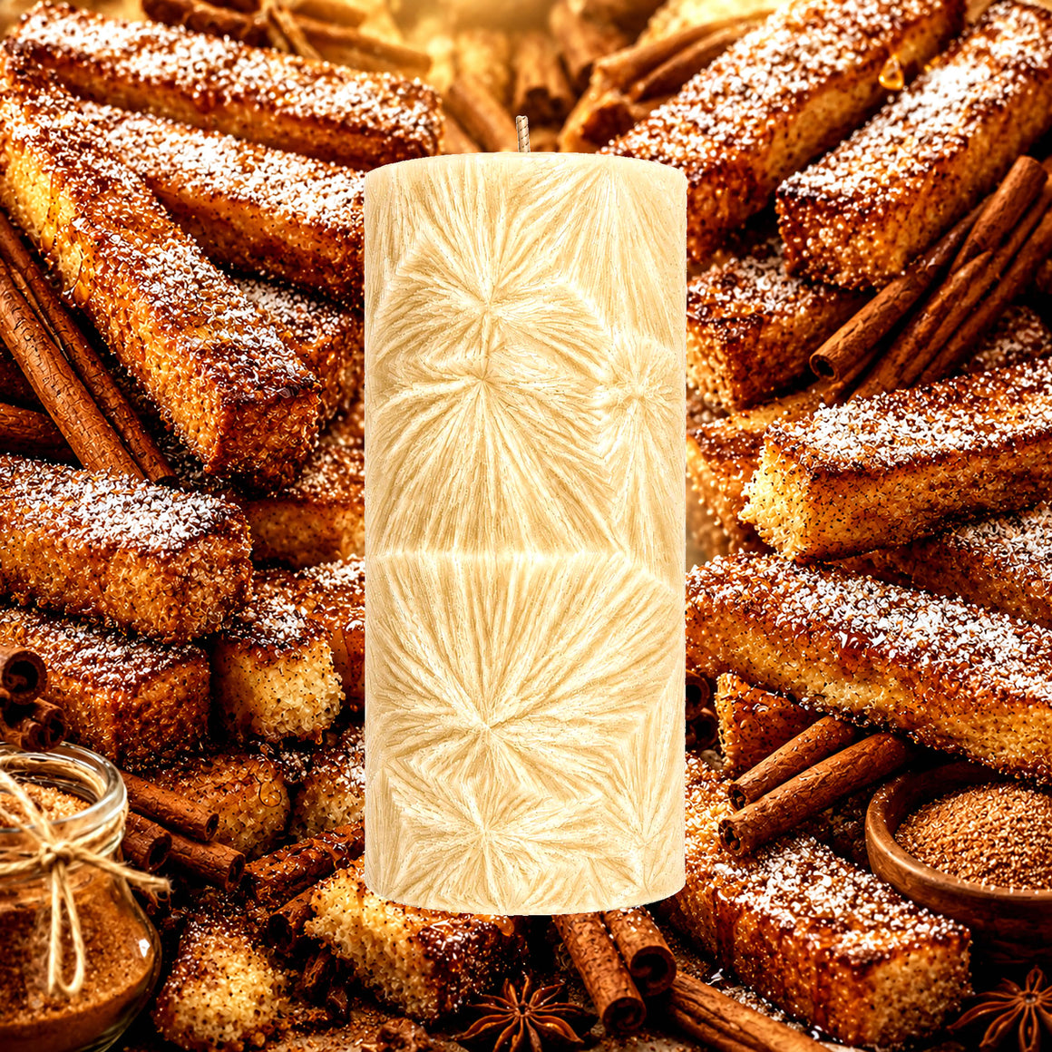 Cinnamon French Toast Pillar Candle