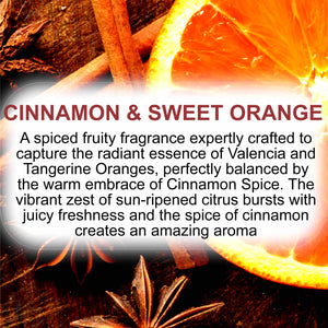 Cinnamon & Sweet Orange Body Spray Mist - Vegan, Cruelty-Free, Alcohol-Free Perfume