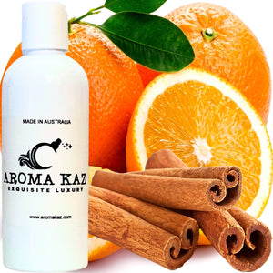 Cinnamon & Sweet Orange Scented Bath Body Massage Oil