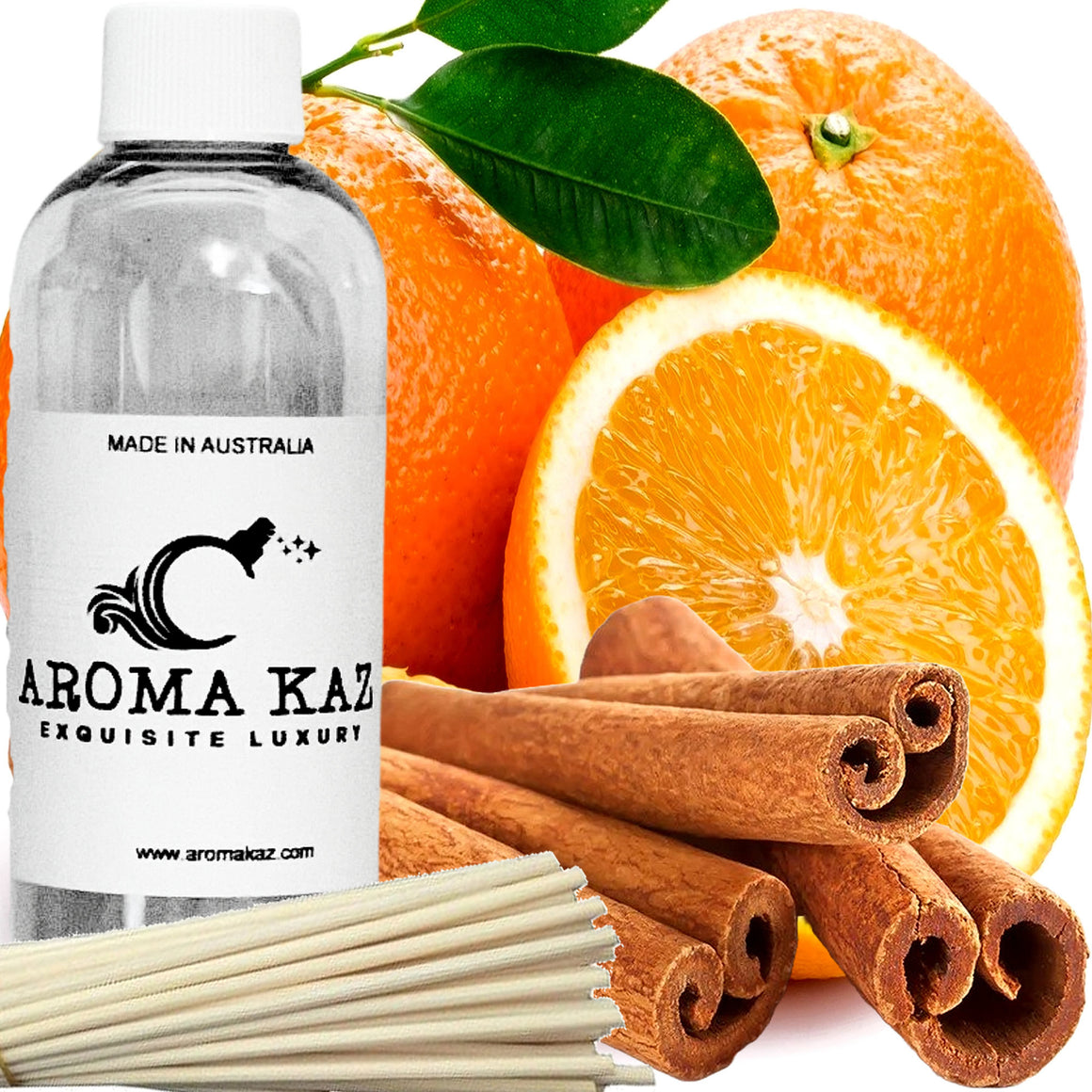 Cinnamon & Sweet Orange Diffuser Fragrance Oil Refill