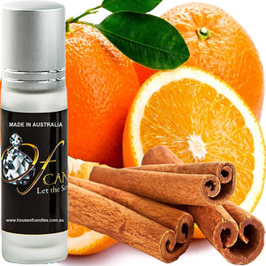 Cinnamon & Sweet Orange Perfume Roll On Fragrance Oil