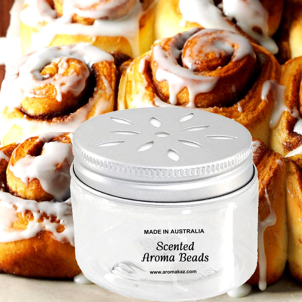 Cinnamon Buns Aroma Beads Room/Linen/Car Air Freshener