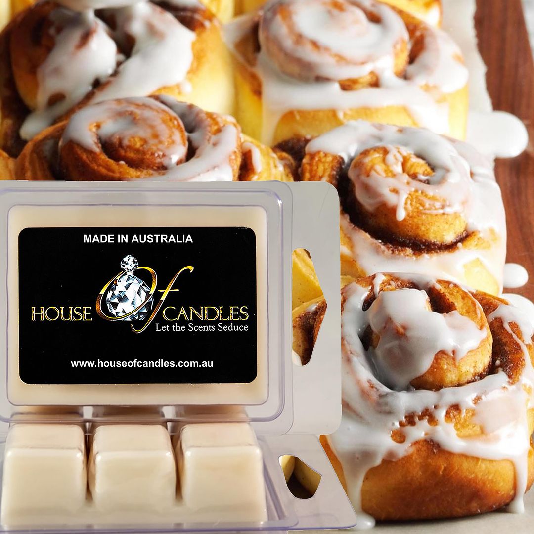 Cinnamon buns Eco Soy Candle Wax Melts Clam Packs