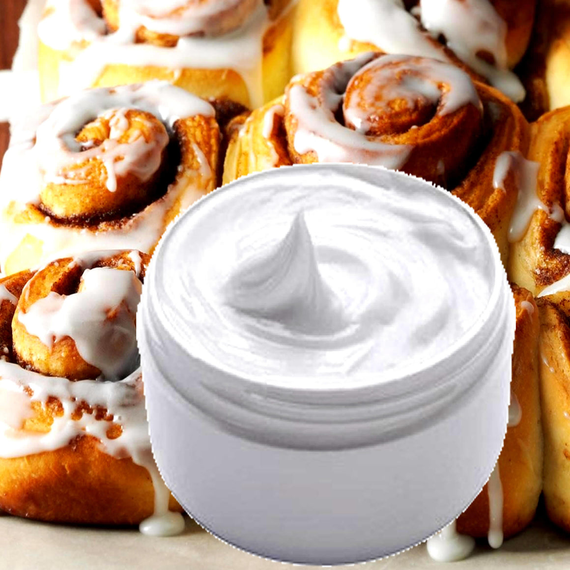 Cinnamon Buns Hydrating vegan body and hand cream moisturizer. Handmade in Australia, cruelty free, long-lasting fragrance, perfect for all skin types and ideal as a gift for men or women.