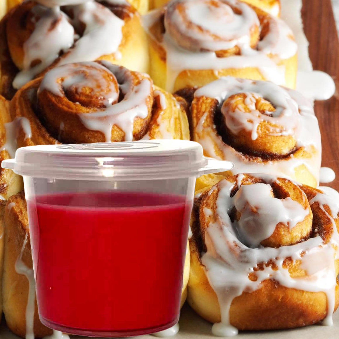 Cinnamon Buns Eco Soy Shot Pot Candle Melts